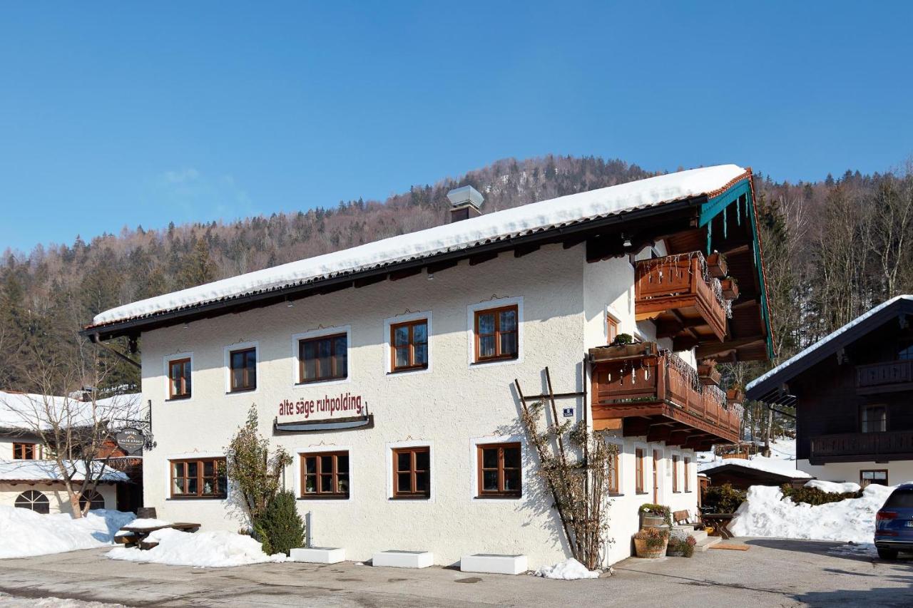 Hotel Garni Alte Saege Ruhpolding Exterior foto