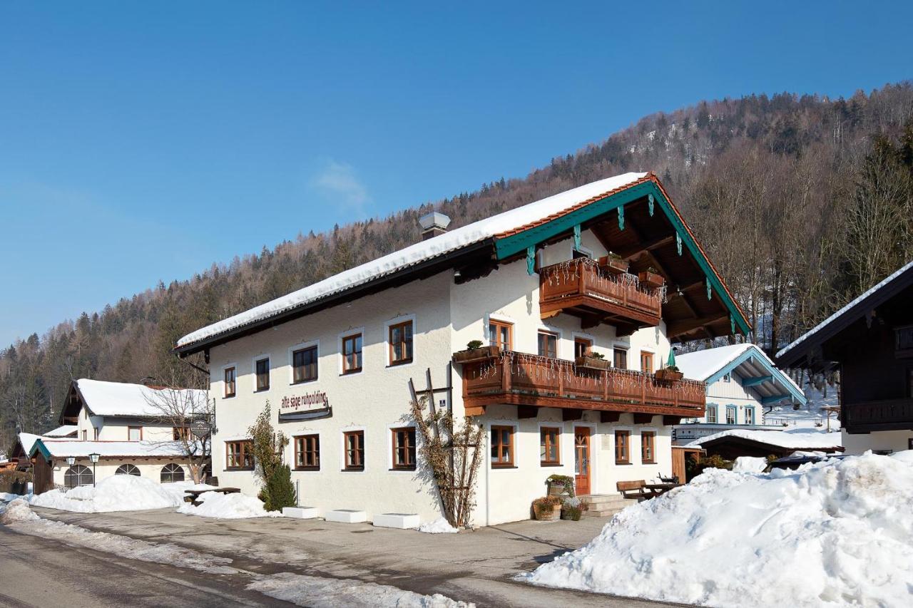 Hotel Garni Alte Saege Ruhpolding Exterior foto