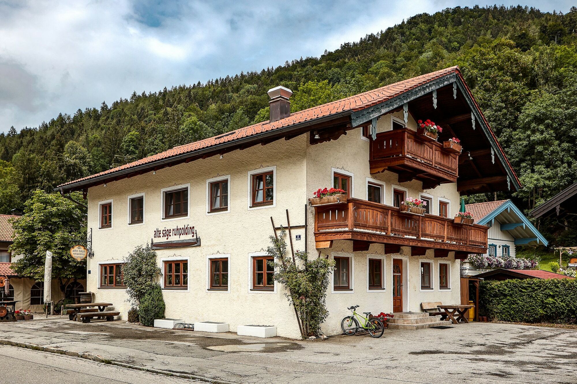 Hotel Garni Alte Saege Ruhpolding Exterior foto